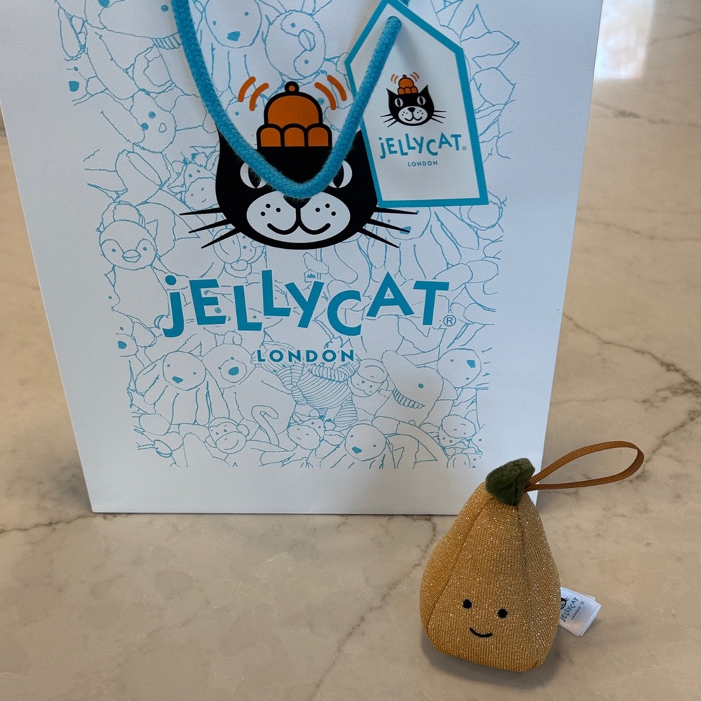 Jellycat Pear Festive Amusable